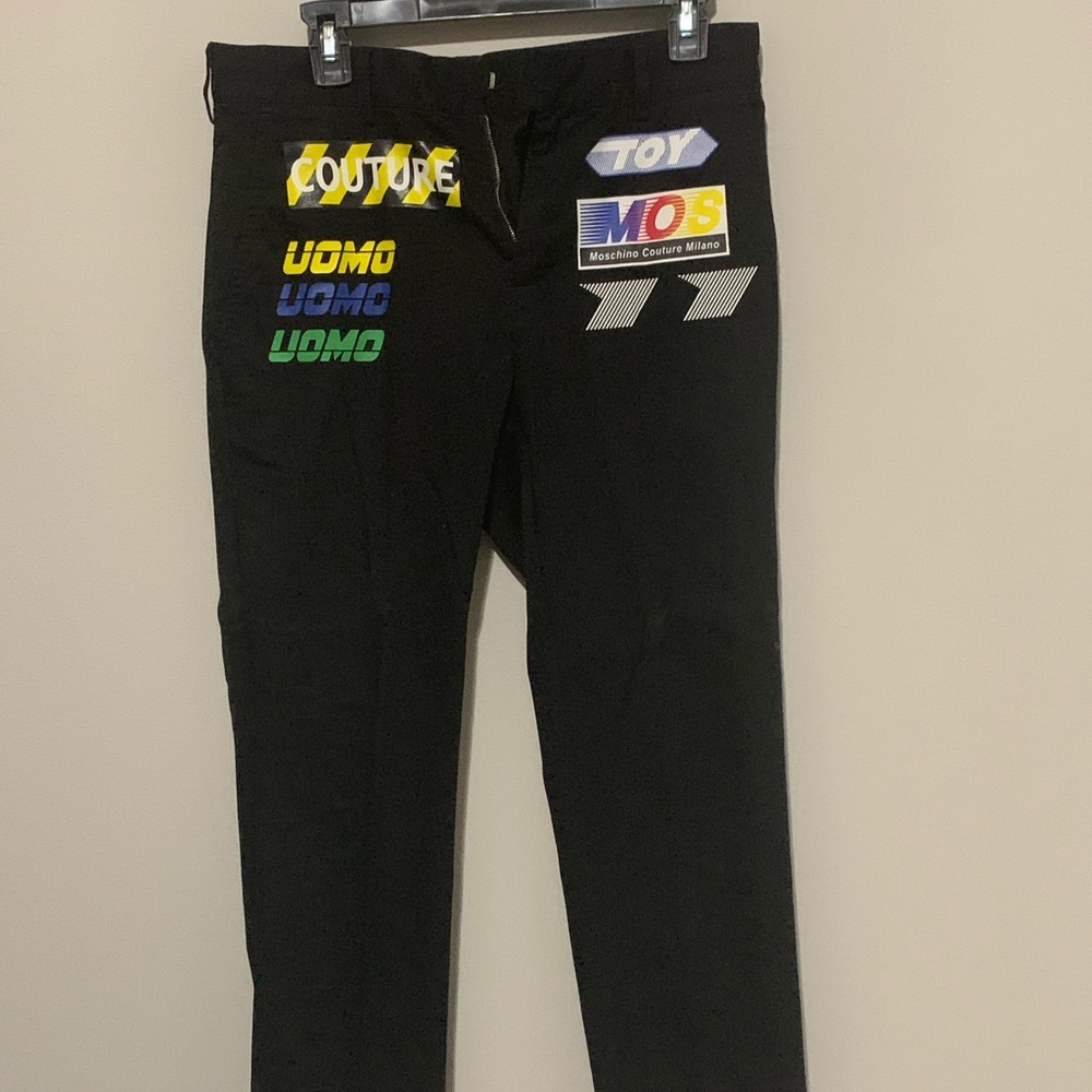 Moschino SS16 Racing Trousers